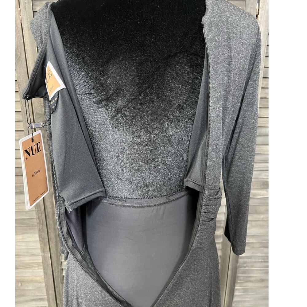 Nue by Shani Body Architecture Shapewear Dress Charcoal NWT Size 6 $280 - Picture 6 of 11